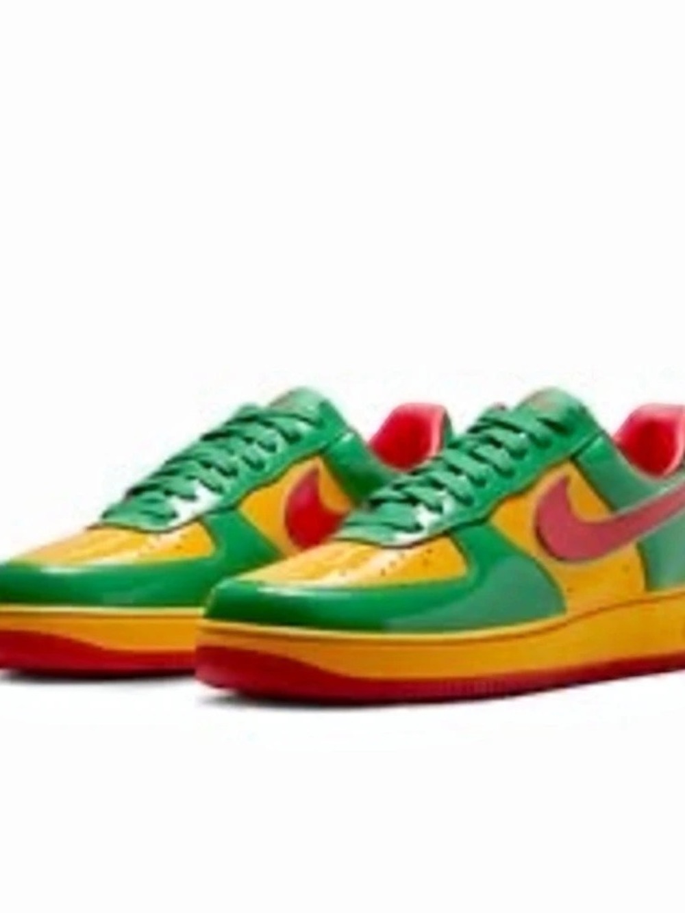 Nike Air Force 1 Low x Lil Yachty Concrete Boys Lucky Green Sneakers